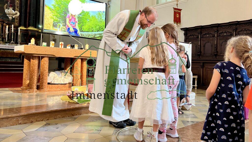 Segnung Vorschulkinder